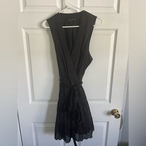 Banana Republic Black Linen Dress